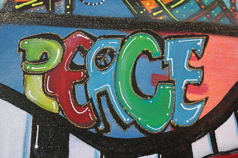 Peaceful City by Laura Barbosa - peace letters